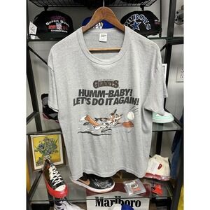 Vintage 1985 San Francisco Giants Humm-Baby Let's Do It Again Fox T Shirt XL